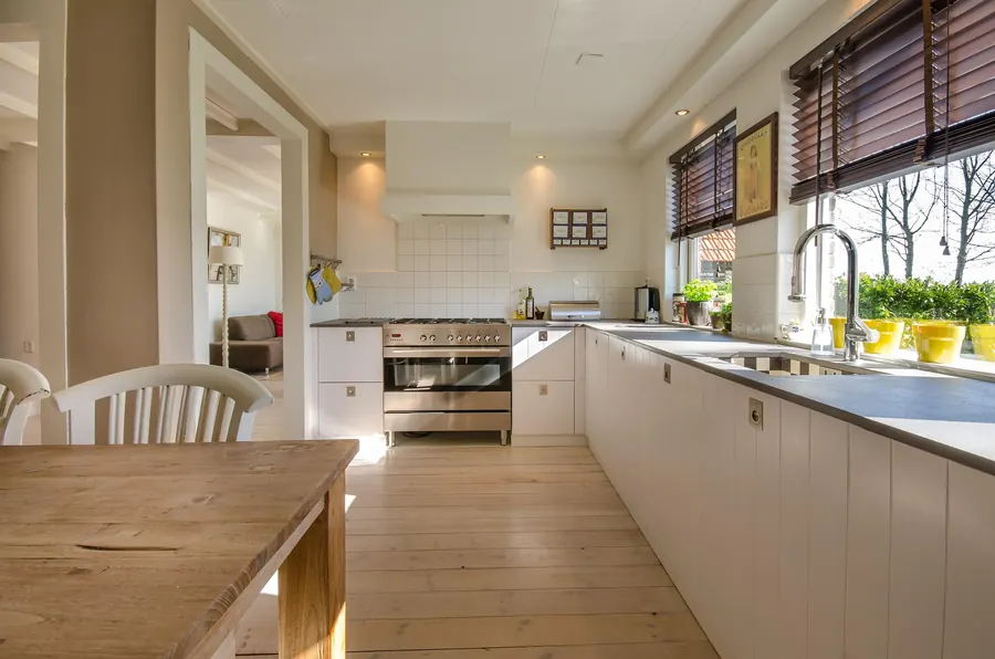 Kitchen in a renovated home